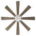 60" Oretha Windmill DC Ceiling Fan with LED Lighting - Sweatfully