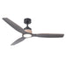 56 Inch Louise Downrod Mount LED Ceiling Fan with Remote Control - Sweatfully