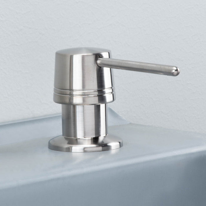 Laundry Tub Soap Dispenser (Stainless Steel Finish) - Sweatfully