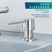 Laundry Tub Soap Dispenser (Stainless Steel Finish) - Sweatfully