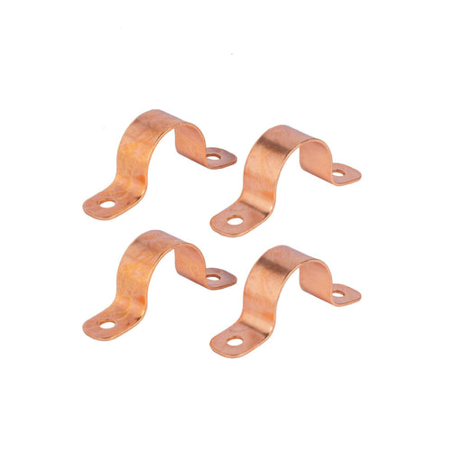 Copper Pipe Strap for 1/2 in. Dia. Black Steel Pipe - Sweatfully