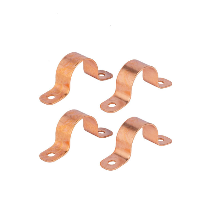 Copper Pipe Strap for 1/2 in. Dia. Black Steel Pipe - Sweatfully