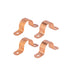 Copper Pipe Strap for 1/2 in. Dia. Black Steel Pipe - Sweatfully