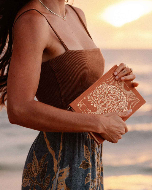 Notes to Mindfulness Journal - Sunset Orange - Sweatfully