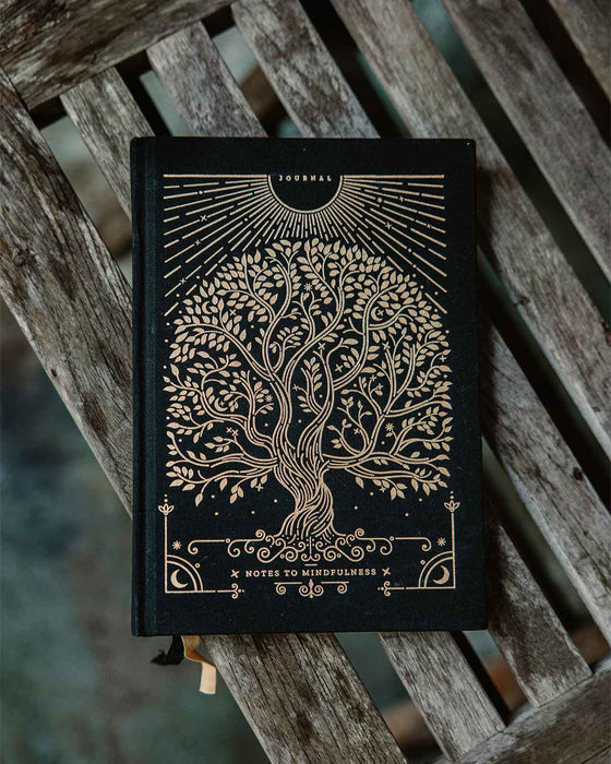 Notes to Mindfulness Journal - Stone Black - Sweatfully