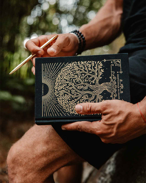 Notes to Mindfulness Journal - Stone Black - Sweatfully