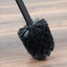 Toilet Brush and Holder (Matte Black Finish) - Sweatfully
