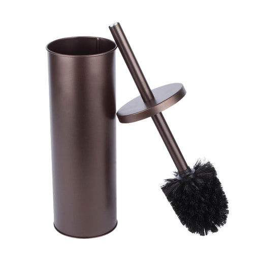 Toilet Brush and Holder (Bronze Finish) - Sweatfully