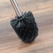 Toilet Brush and Holder (Chrome Finish) - Sweatfully