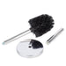 Toilet Brush and Holder (Chrome Finish) - Sweatfully
