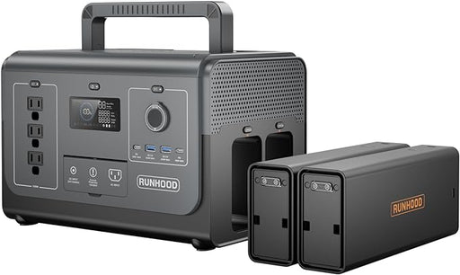 Runhood RALLYE 1200 PRO Power Station + 100W solar panel - Sweatfully