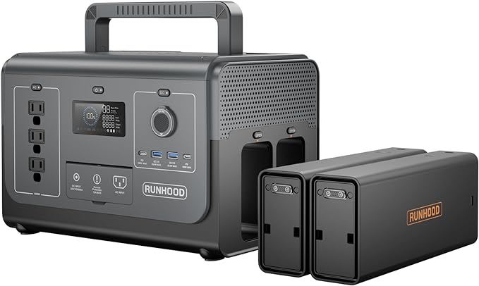 Runhood RALLYE 1200 PRO Power Station + 200W solar panel - Sweatfully
