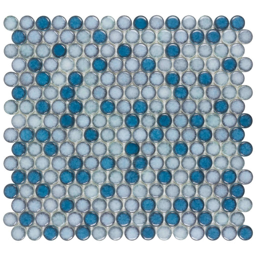 Sea Breeze Glass Mosaic Tile 12"x12" - Sweatfully