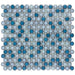 Sea Breeze Glass Mosaic Tile 12"x12" - Sweatfully