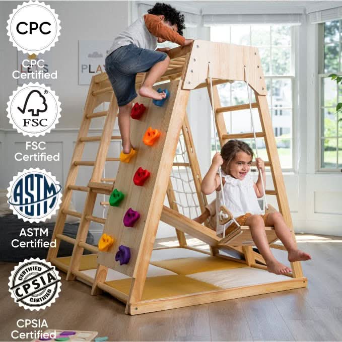 Magnolia - Real Wood 7-in-1 Playset - Sweatfully