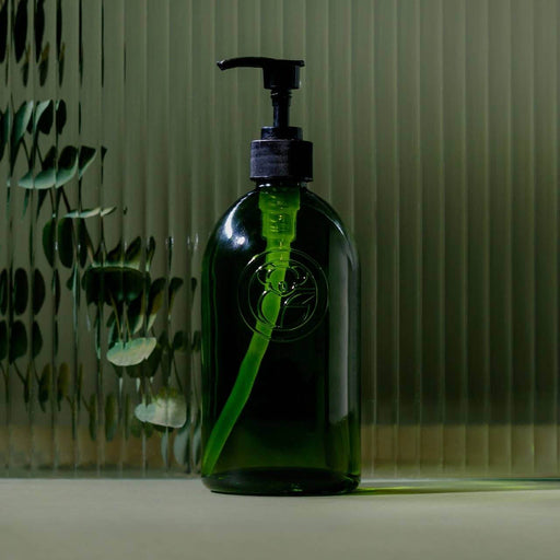 Apothecary Recycled Glass Soap Dispenser - Sweatfully