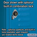 Salsbury 12" Wide Four Tier Standard Metal Locker - 3 Wide - 6 Feet High - 18 Inches Deep - Blue - Assembled - Sweatfully