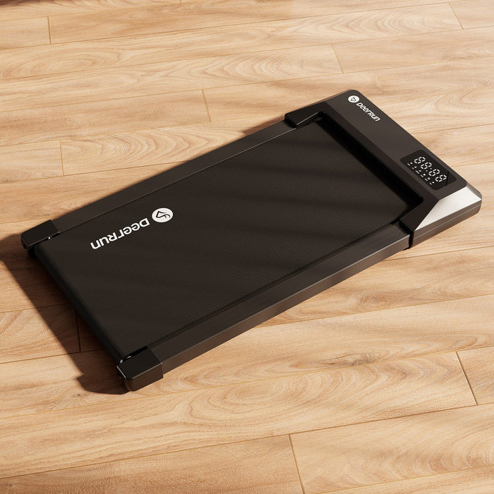 DeerRun Q1 Urban Mini Under-Desk Treadmill with Remote Control - Sweatfully