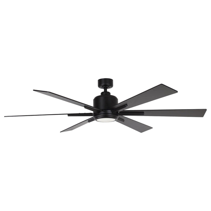 65" Bendan Industrial Downrod Mount Ceiling Fan with Lighting and Remote Control - Sweatfully