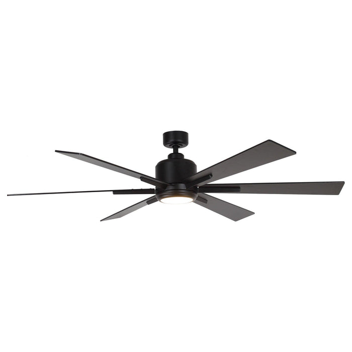 65" Bendan Industrial Downrod Mount Ceiling Fan with Lighting and Remote Control - Sweatfully
