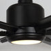 65" Bendan Industrial Downrod Mount Ceiling Fan with Lighting and Remote Control - Sweatfully