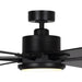 65" Amold Industrial Downrod Mount Ceiling Fan with Lighting and Remote Control - Sweatfully