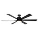 65" Amold Industrial Downrod Mount Ceiling Fan with Lighting and Remote Control - Sweatfully