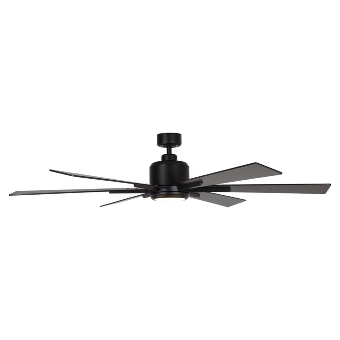 65" Bendan Industrial Downrod Mount Ceiling Fan with Lighting and Remote Control - Sweatfully
