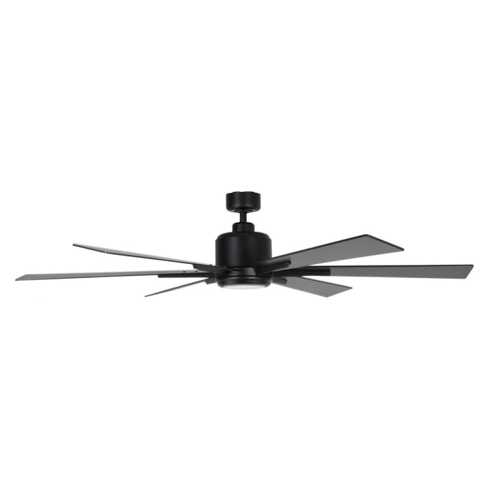65" Bendan Industrial Downrod Mount Ceiling Fan with Lighting and Remote Control - Sweatfully