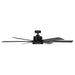 65" Amold Industrial Downrod Mount Ceiling Fan with Lighting and Remote Control - Sweatfully