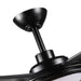 65" Industrial DC Motor Downrod Mount Ceiling Fan with Lighting and Remote Control - Sweatfully