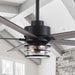 65" Modern Reversible Ceiling Fan with Lighting and Remote Control - Sweatfully