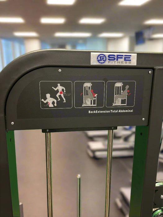 SFE Commercial Back & Abdominal Combo Machine (New) - Sweatfully