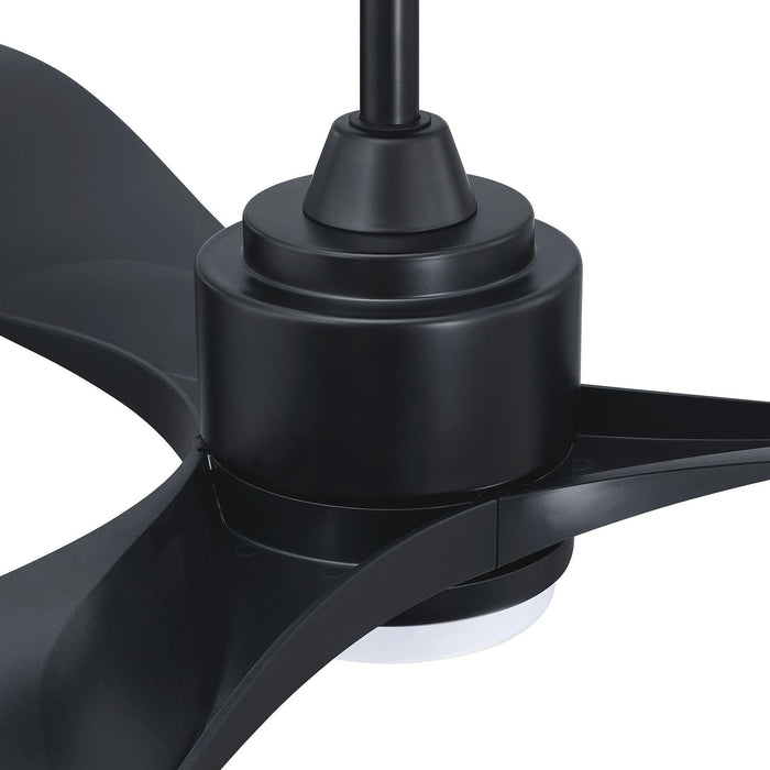 66" Misael Propeller Industrial DC Motor Ceiling Fan with LED Lighting - Sweatfully