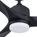 66" Misael Propeller Industrial DC Motor Ceiling Fan with LED Lighting - Sweatfully