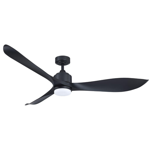 66" Misael Propeller Industrial DC Motor Ceiling Fan with LED Lighting - Sweatfully