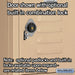 Salsbury 12" Wide Six Tier Box Style Standard Metal Locker - 1 Wide - 6 Feet High - 12 Inches Deep - Tan - Assembled - Sweatfully