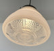 Retro 1970's Mid Century Glass Pendant Lighting - Sweatfully