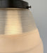 Retro 1970's Mid Century Glass Pendant Lighting - Sweatfully