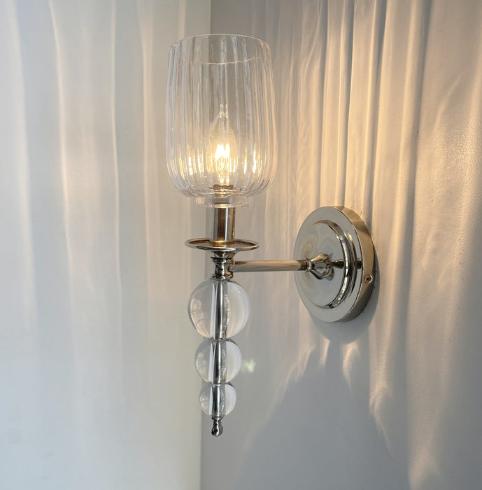 Modern Glass SCONCE Wall Sconce Light Fixture - Sweatfully