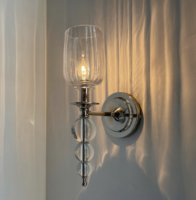 Modern Glass SCONCE Wall Sconce Light Fixture - Sweatfully