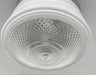 Retro Flush Mount Milk Glass Ceiling Light - Sweatfully