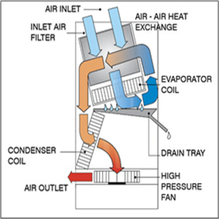 Ebac Orion Dehumidifier - Sweatfully