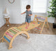 Hazel - Pikler Triangle Ladder & Rocker Set - Sweatfully