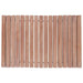 Sunriver Teak Shower and Bath String Mat with Rubber Feet 23.62" x 15.75" - Sweatfully