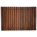 Sunriver Teak Shower and Bath String Mat with Rubber Feet 23.62" x 15.75" - Sweatfully