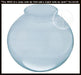 6" Clear Glass Globe Replacement - Sweatfully