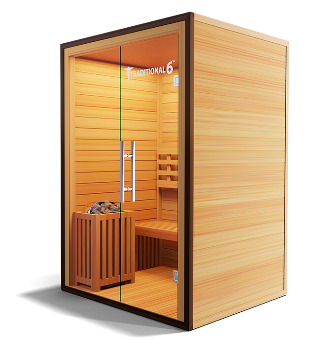 2 Person Home Stream Sauna | Traditional 6™ - Sweatfully