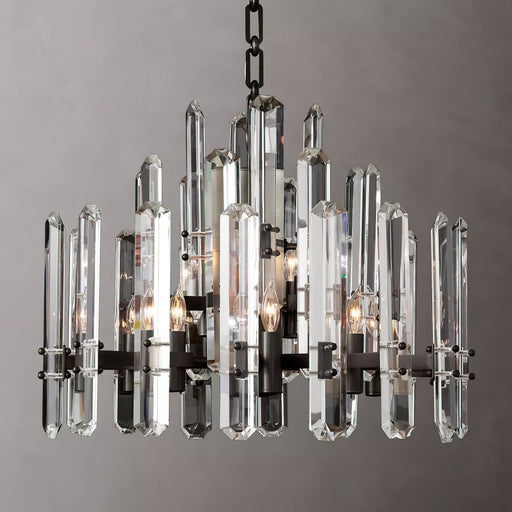 Browning Prism Round Chandelier 24" - Sweatfully