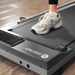 DeerRun A5 Pro Smart 2 in 1 Folding Treadmill Silver - Sweatfully